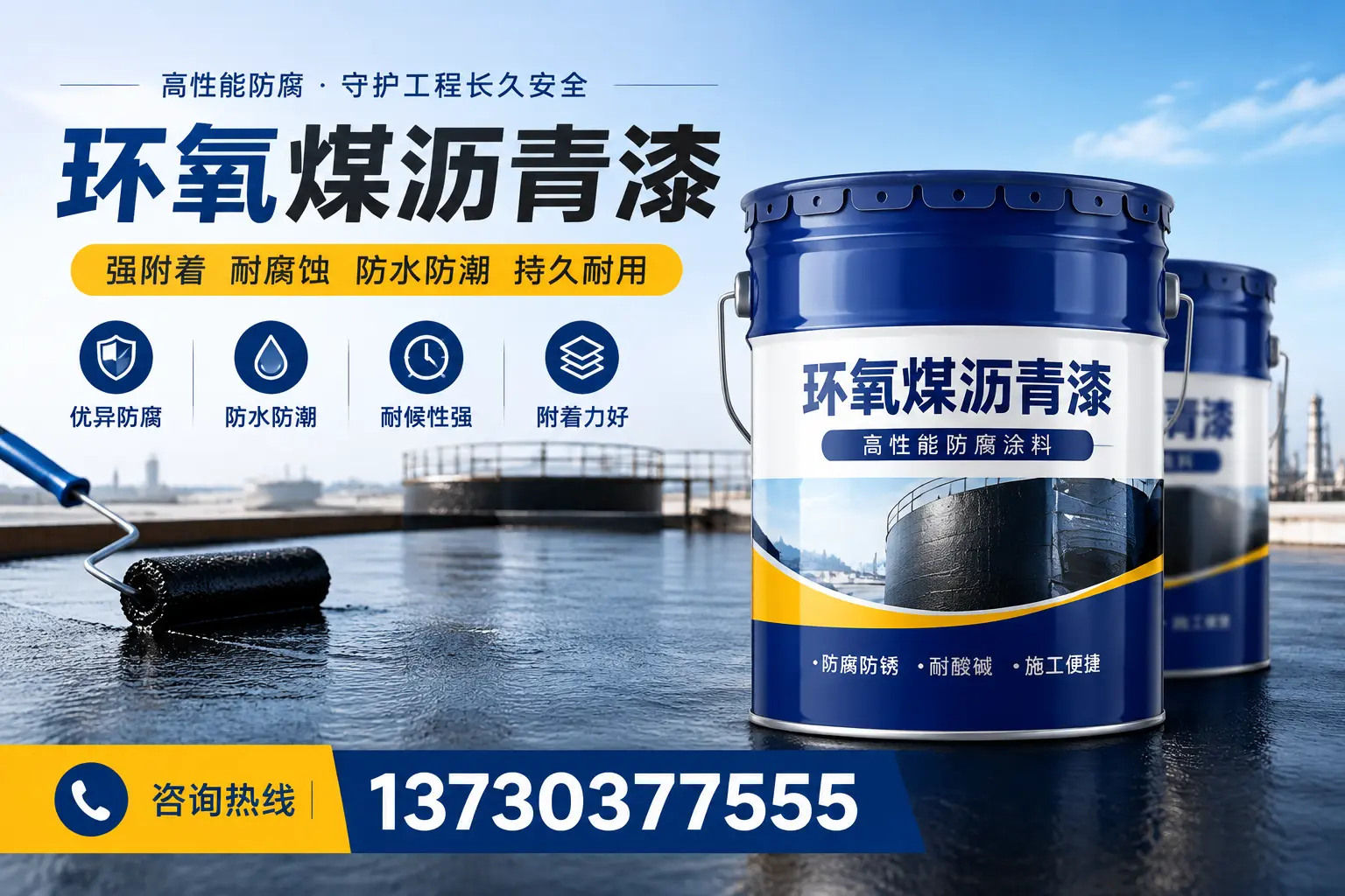 如何判断环氧煤沥青漆的质量?徐汇消费者指南